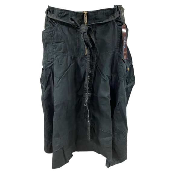 TIMING black edgy skirt size medium LAST ONE! - Picture 2 of 13